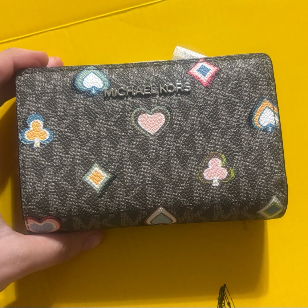 Michael Kors Grey Card Suit Wallet